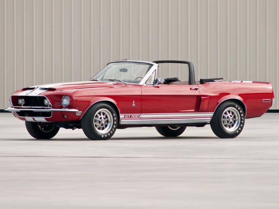  Shelby GT500 Convertible 1968 года  (фото 1 из 68)